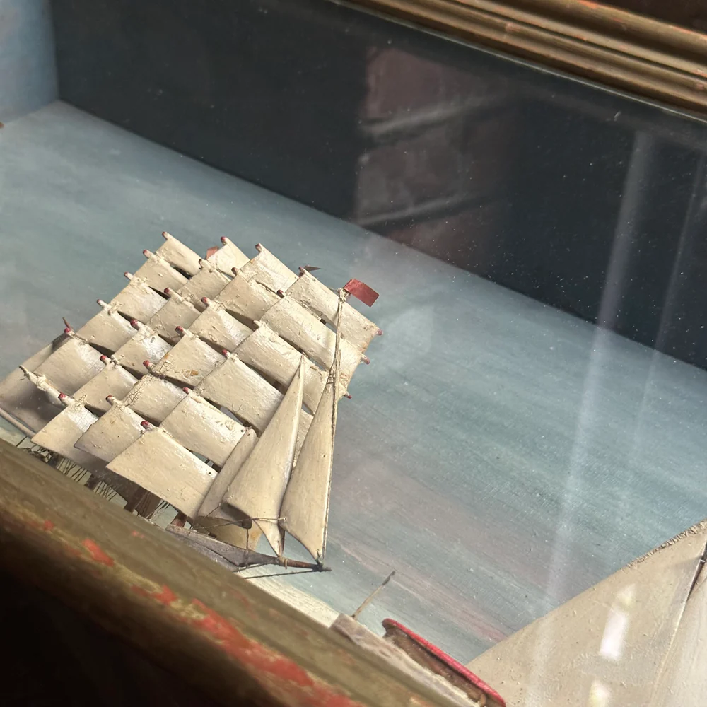 19th-century Ship Diorama - Image 5