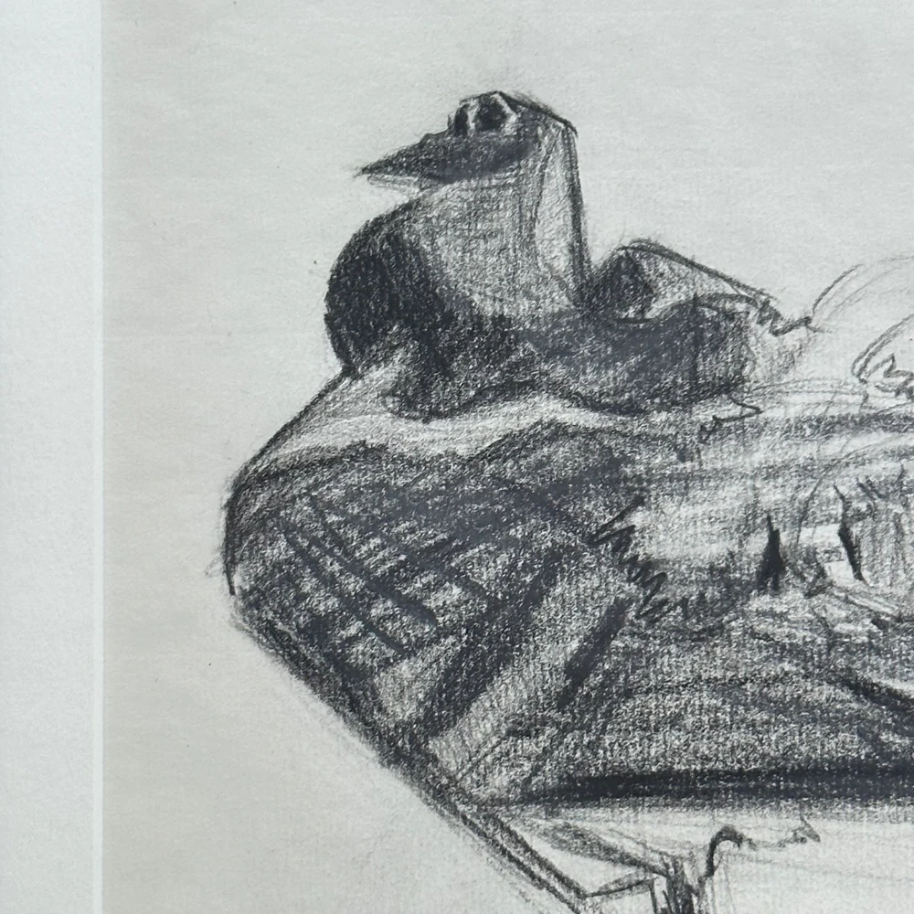 20th-century USA Bird Drawing by Olga Sears - Image 2