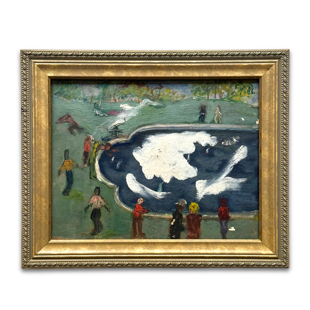 20th-century Painting by Alvin Ross (1920-1975)