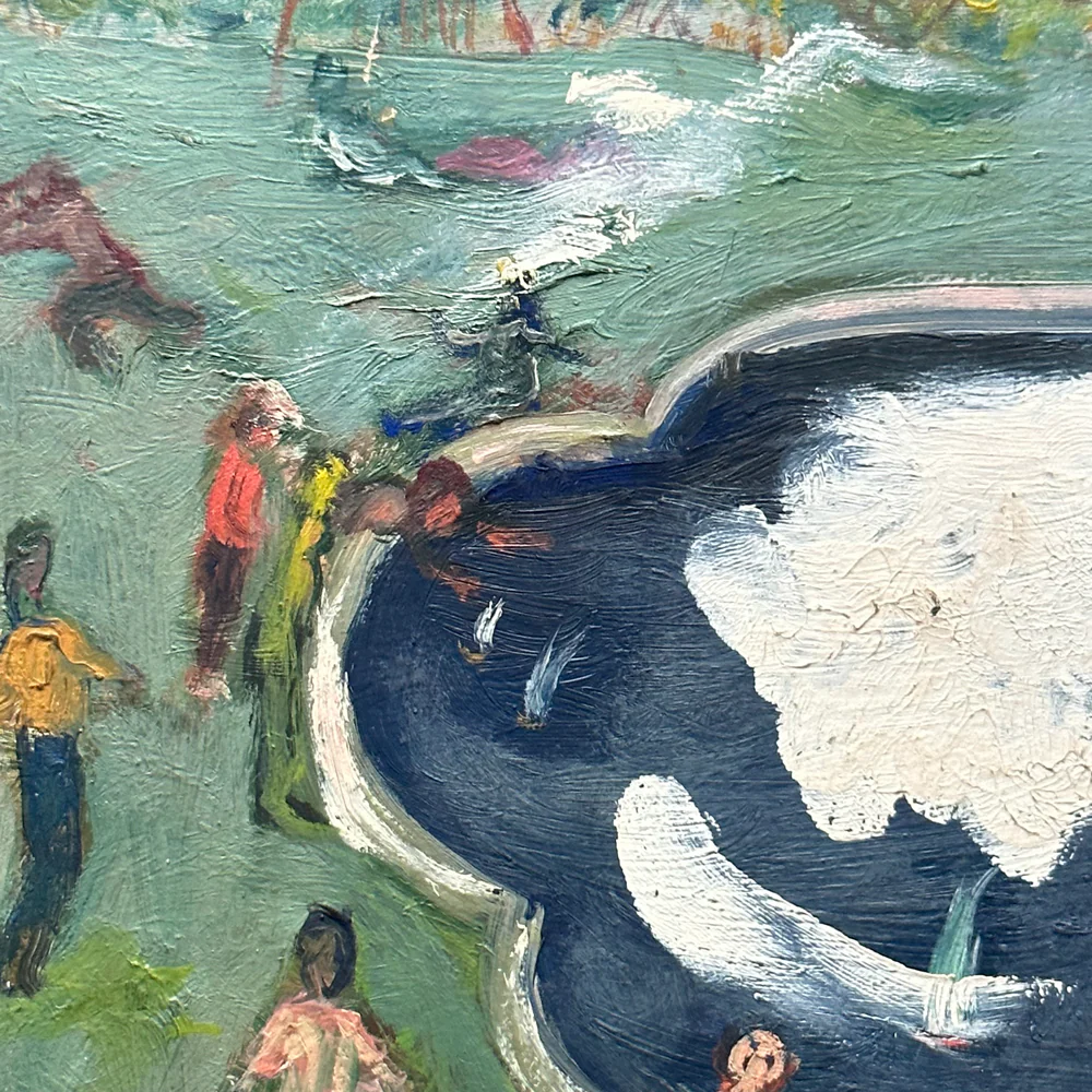 20th-century Painting by Alvin Ross (1920-1975) - Image 3