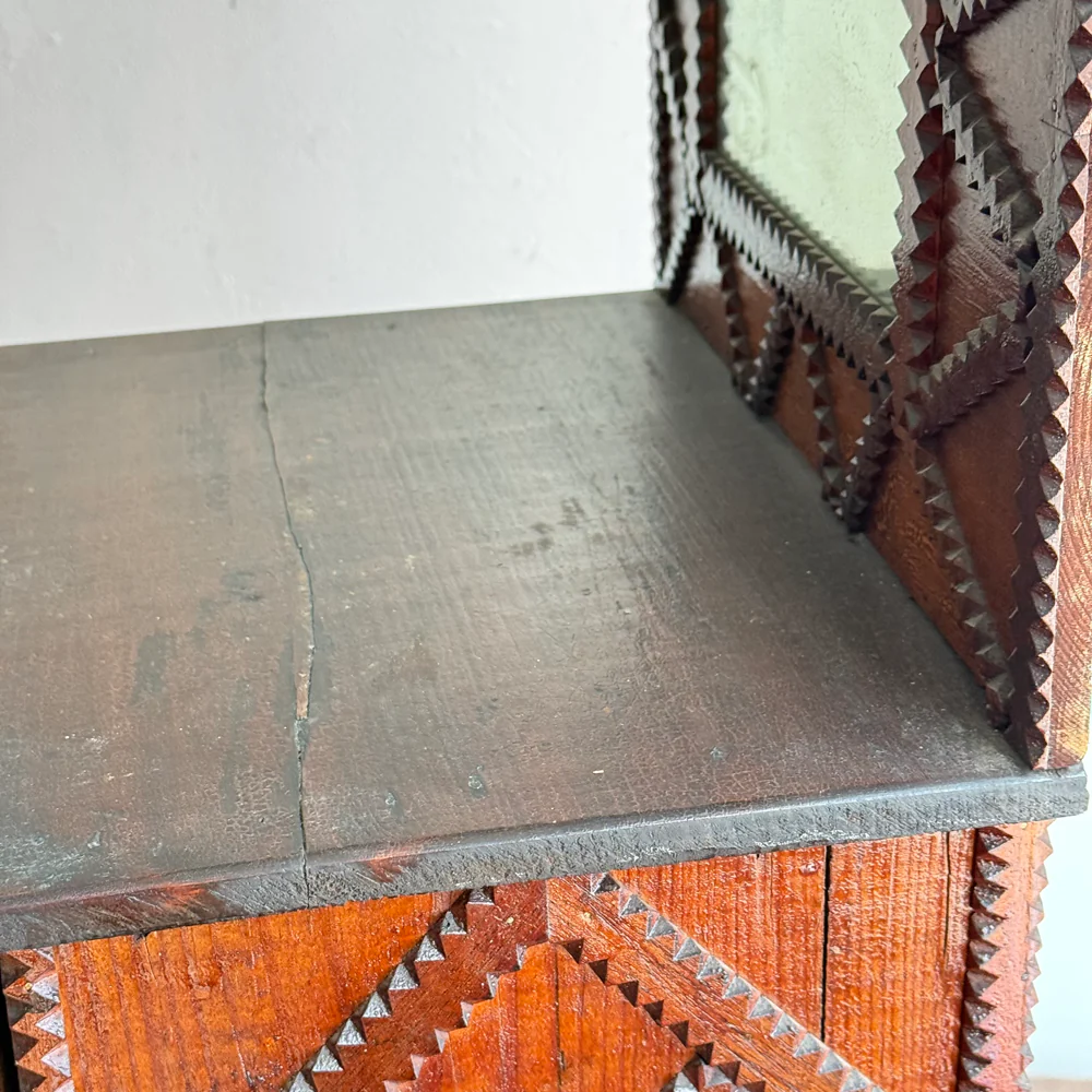 20th-century Tall Folk Dresser - Image 10