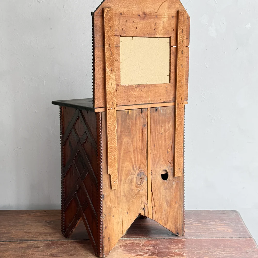 20th-century Tall Folk Dresser - Image 13
