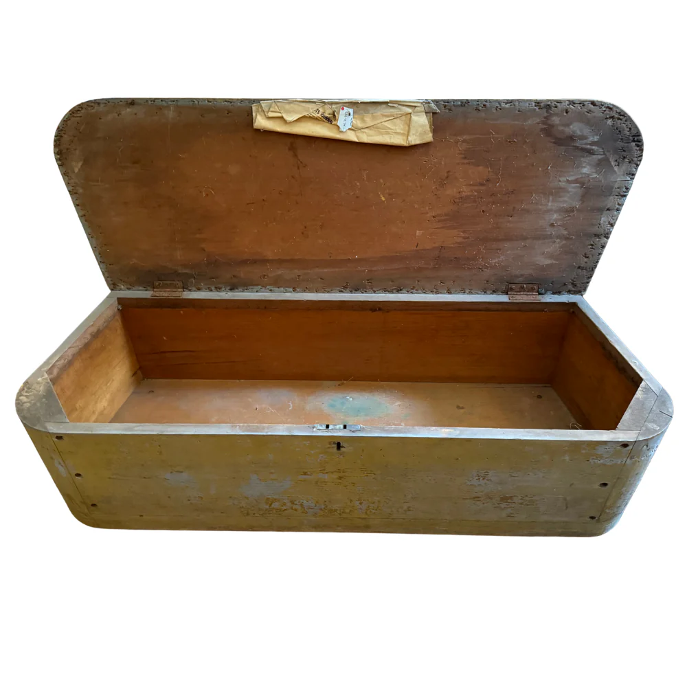 20th-century Wooden Sea Chest - Image 2