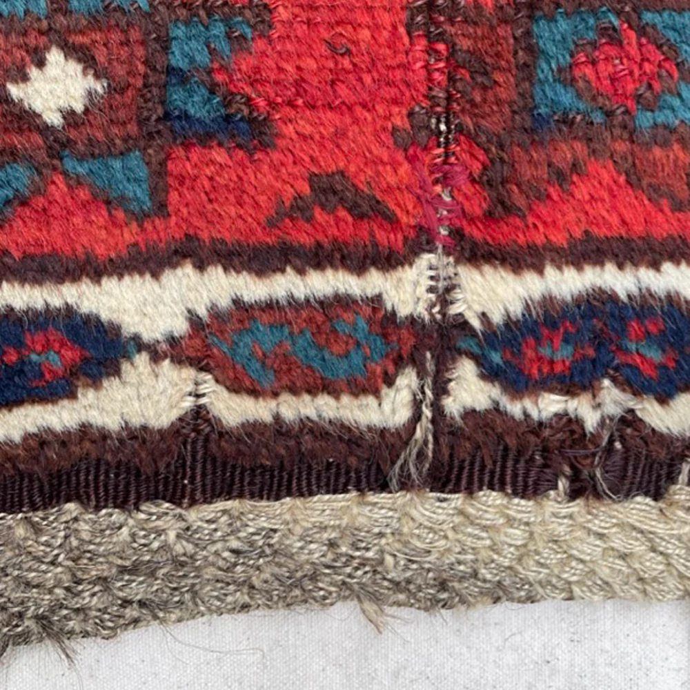 3'4" x 10'8" Antique Kurdish Runner Rug - Image 3
