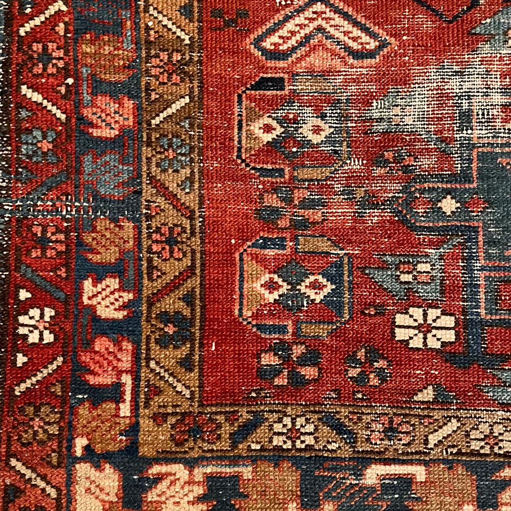 4'3" x 3'3" Antique Karaje Rug (DB12864) - Image 2