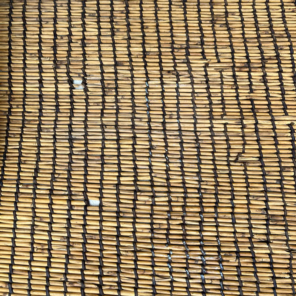 5'9" - 5'11" x 16' Vintage Moroccan Tuareg Mat 82 - Image 3