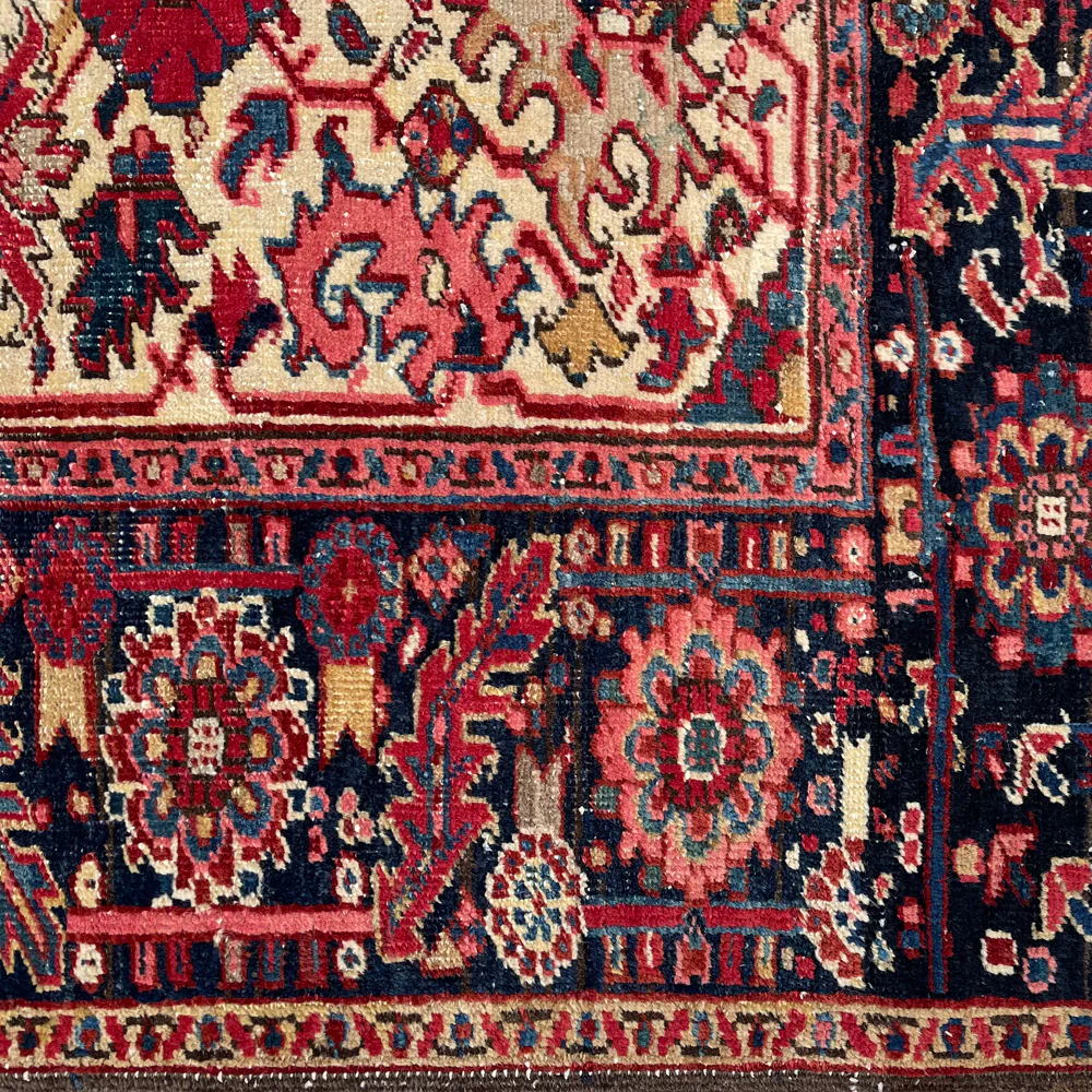 7'10" x 10'4" Antique Caucasian Rug - Image 2