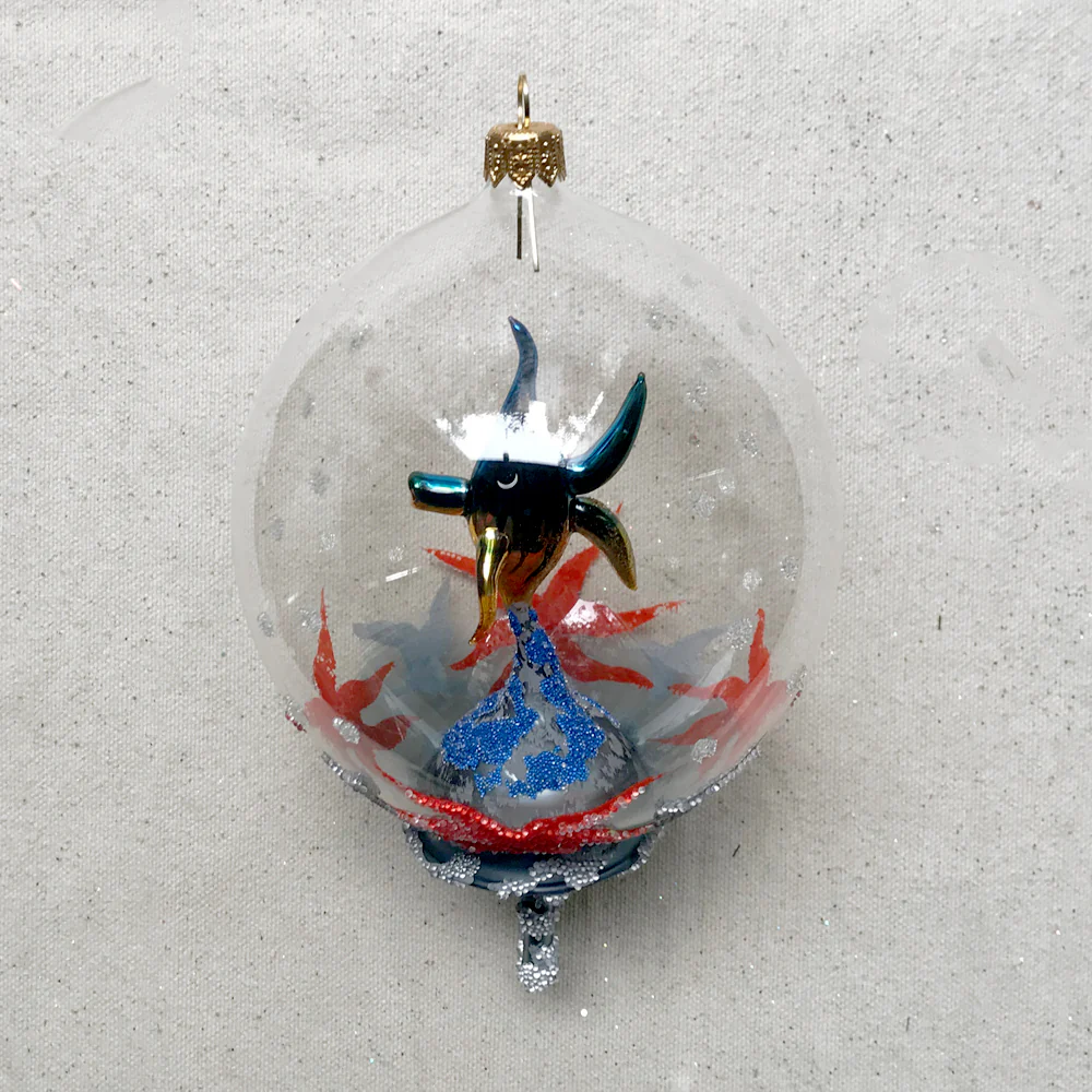 Angelfish Dome Ornament - Image 2