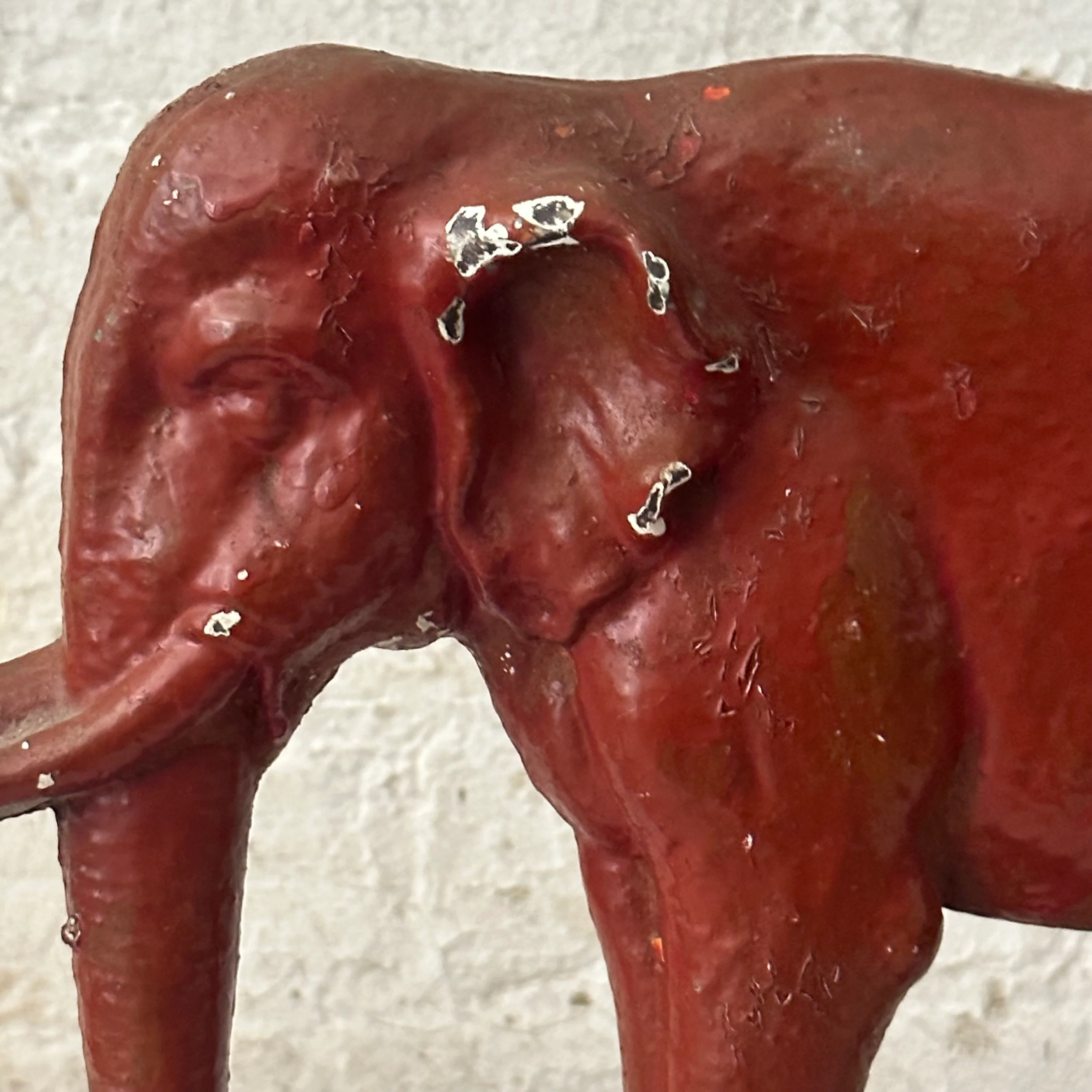 Antique American Cast Iron Elephant Doorstop - Image 3