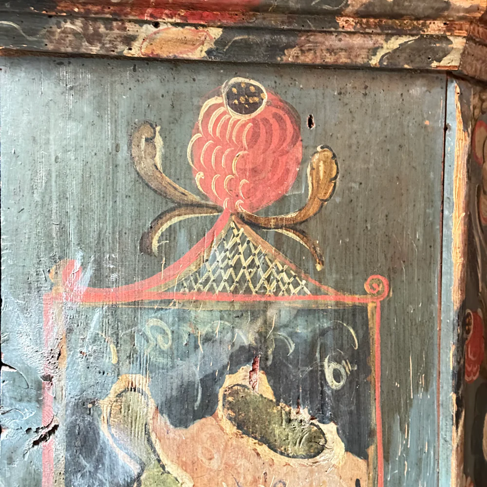 Early 19th-century Austrian Tyrolean Folk Art Cabinet - Image 6