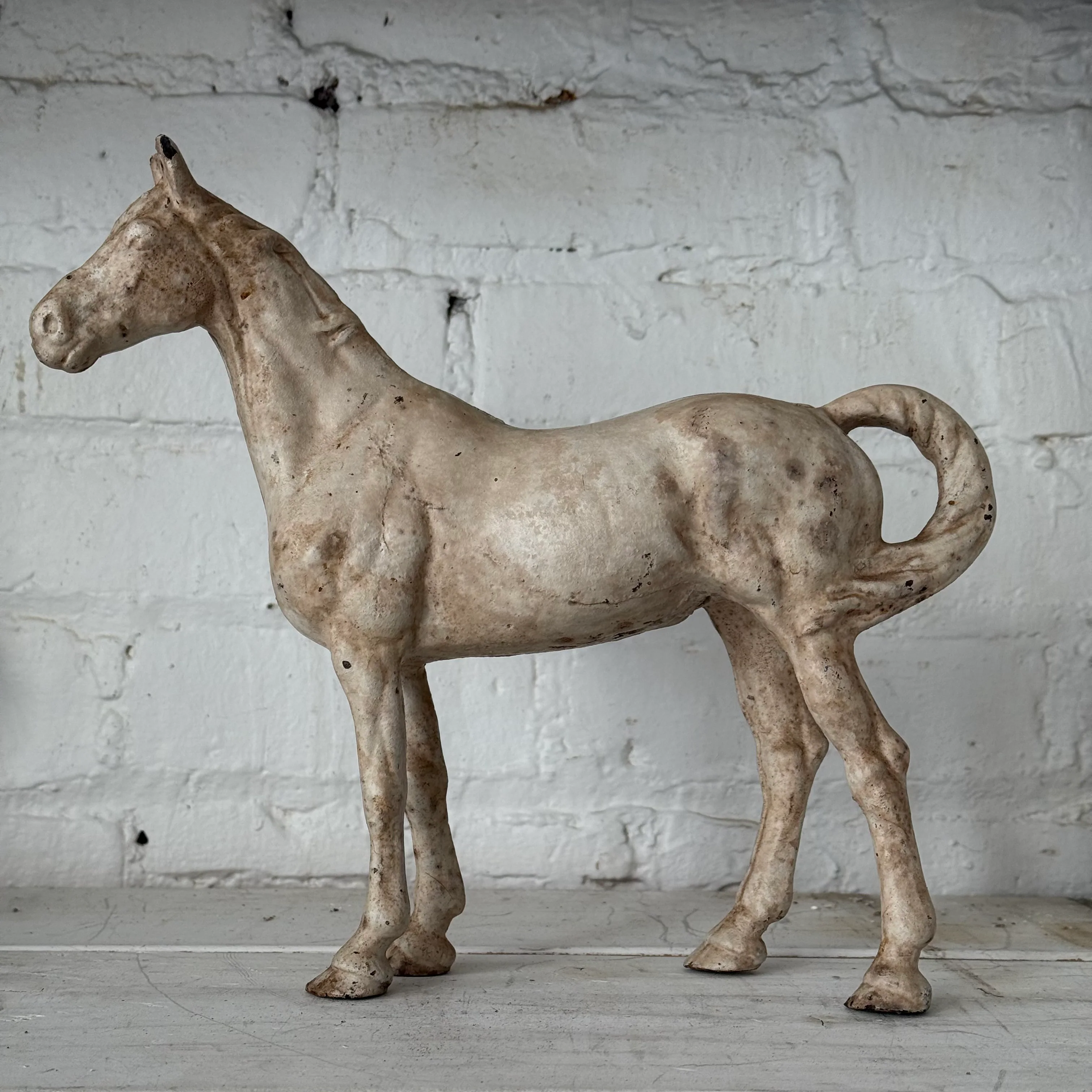 Antique Cast Iron Horse - Image 2