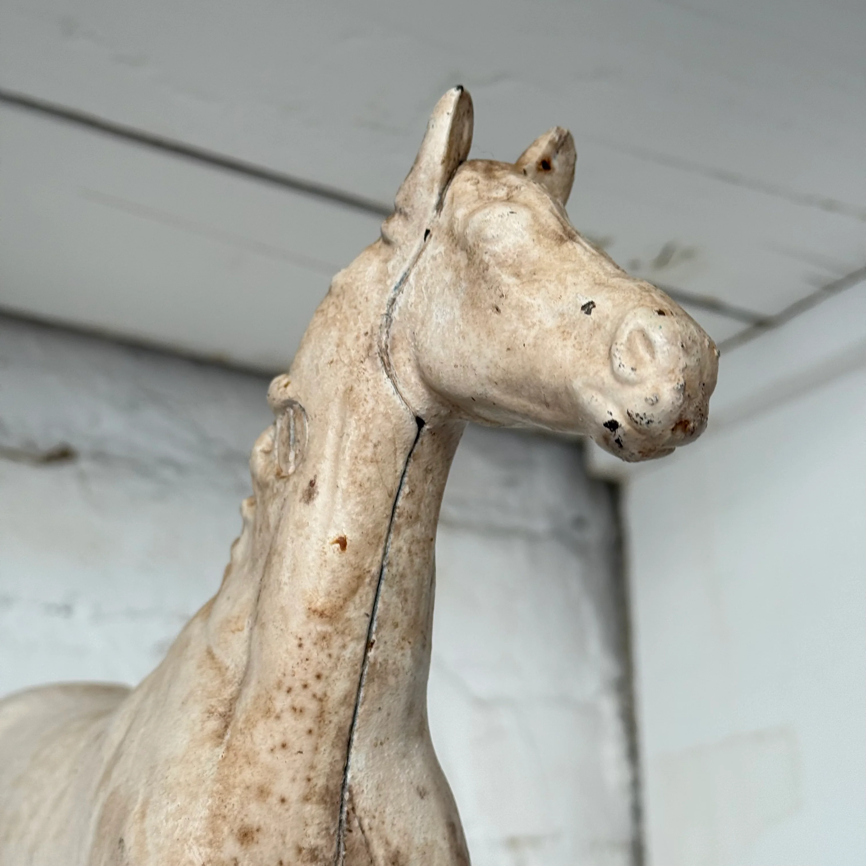 Antique Cast Iron Horse - Image 6