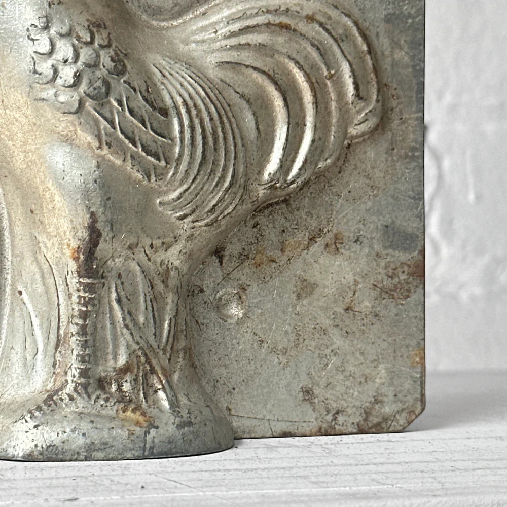 Antique Chocolate Hen Tin Mold (#56) - Image 3
