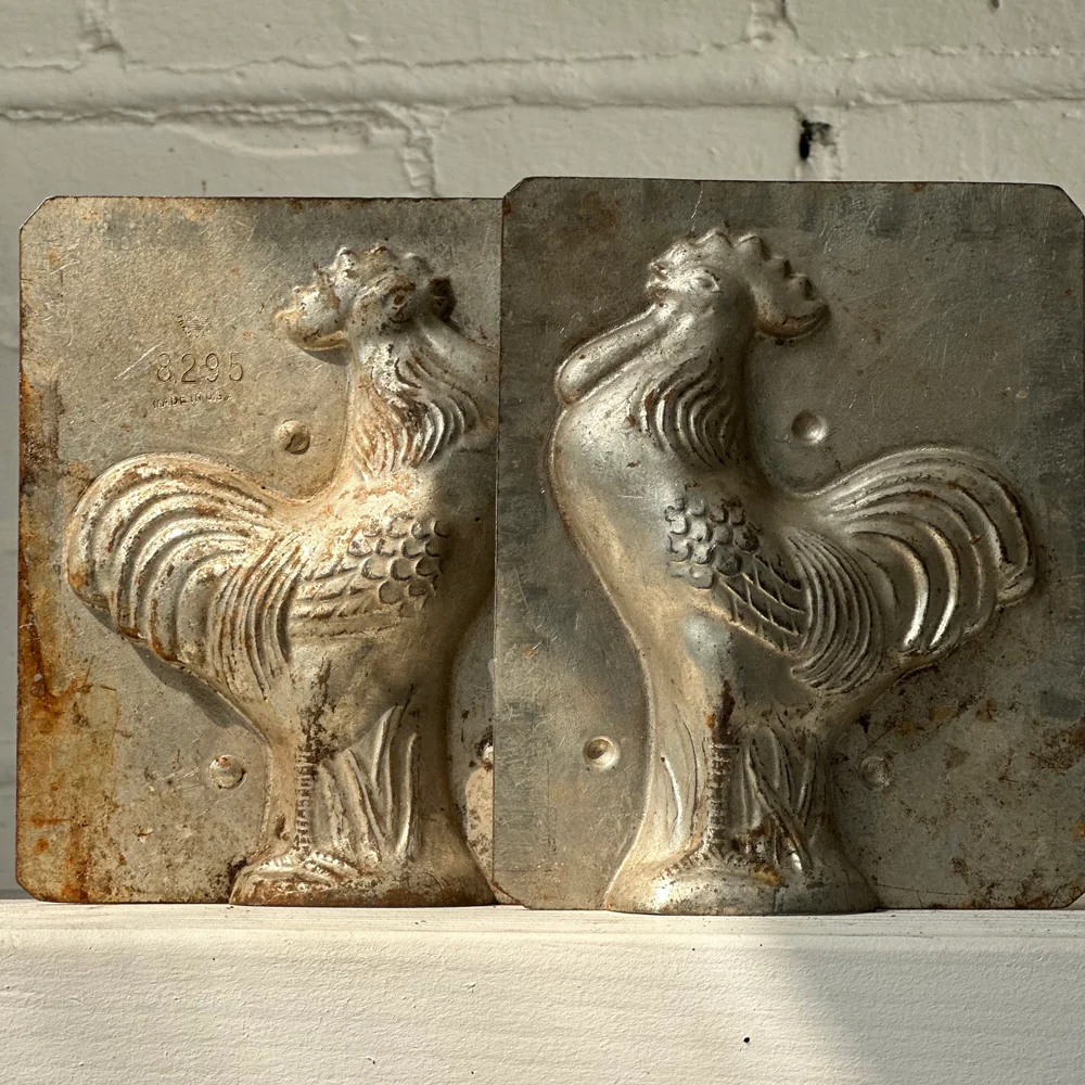 Antique Chocolate Hen Tin Mold (#56) - Image 5
