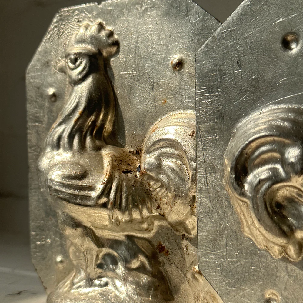 Antique Chocolate Hen Tin Mold (#60) - Image 5