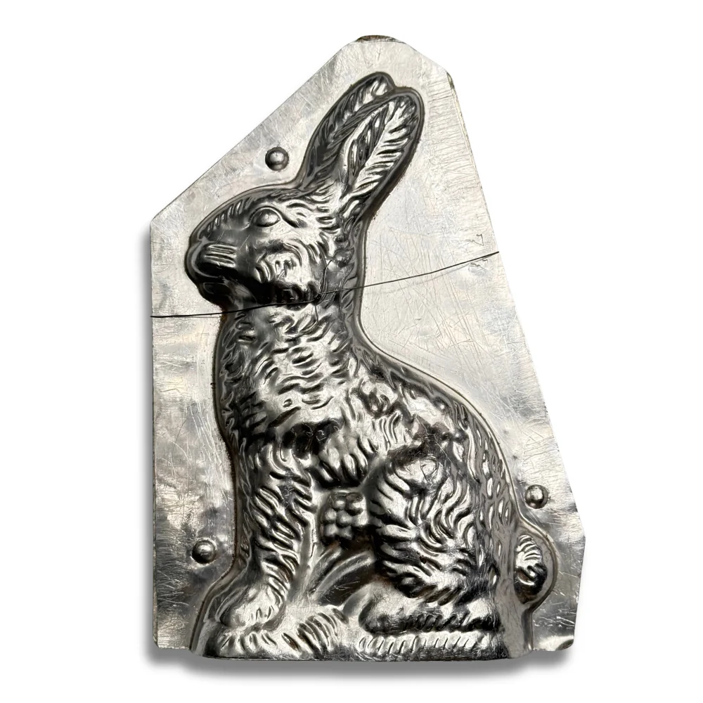 Antique Chocolate Rabbit Mold (#97) - Image 2