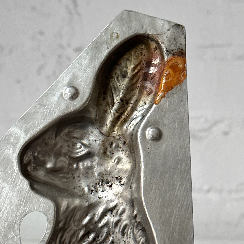 Antique Chocolate Rabbit Tin Mold (#22) - Image 4