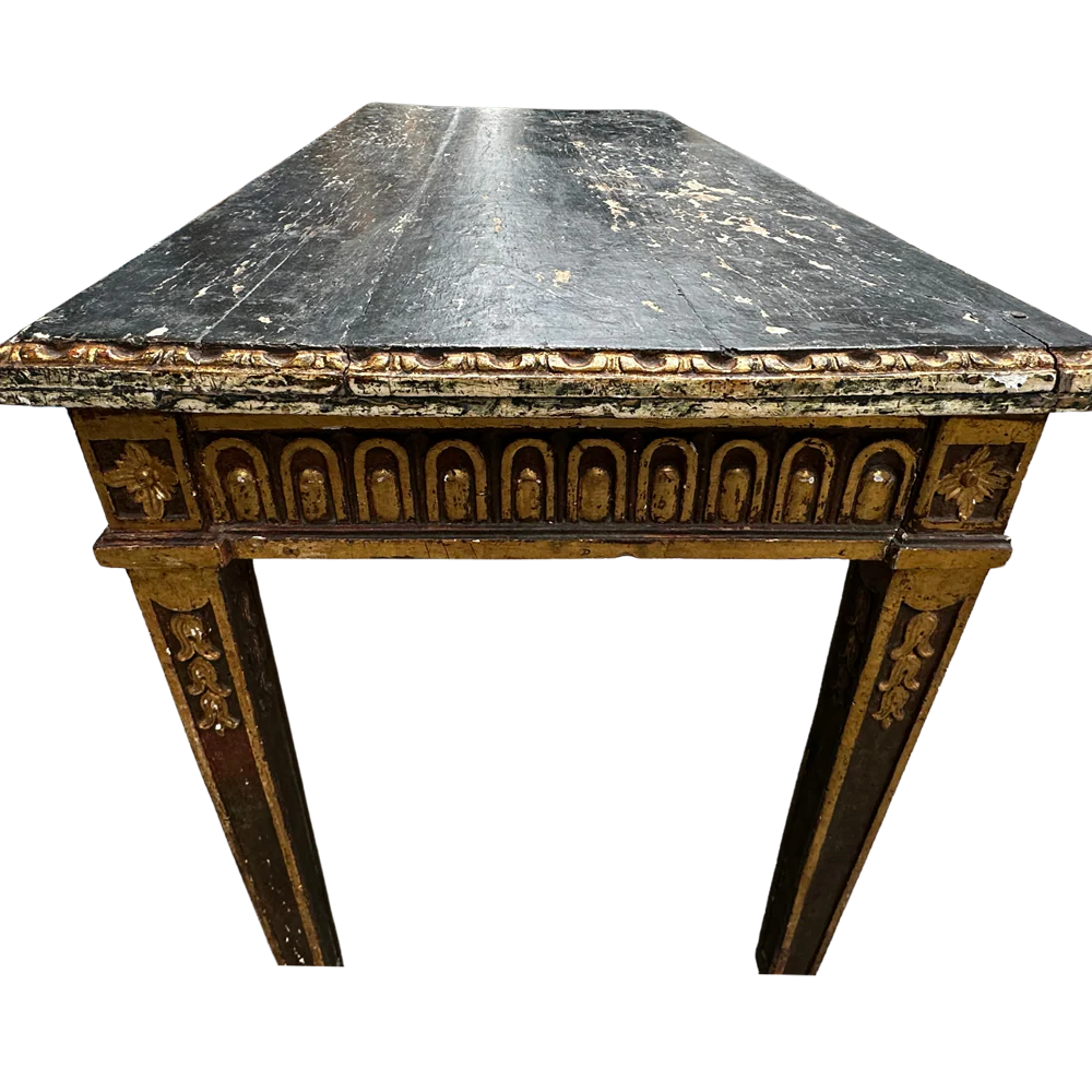 Antique Italian Neo Classic Console Table - Image 5