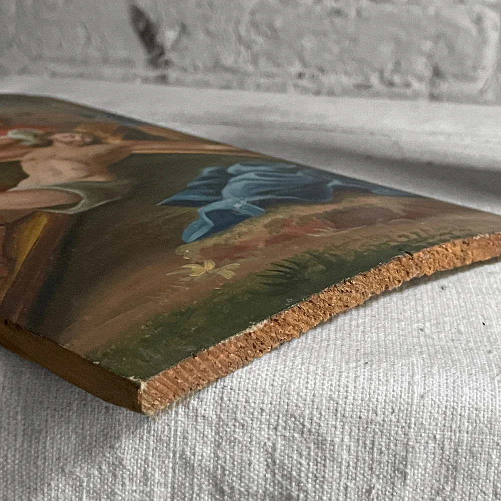 Antique Religious Painting - Image 2