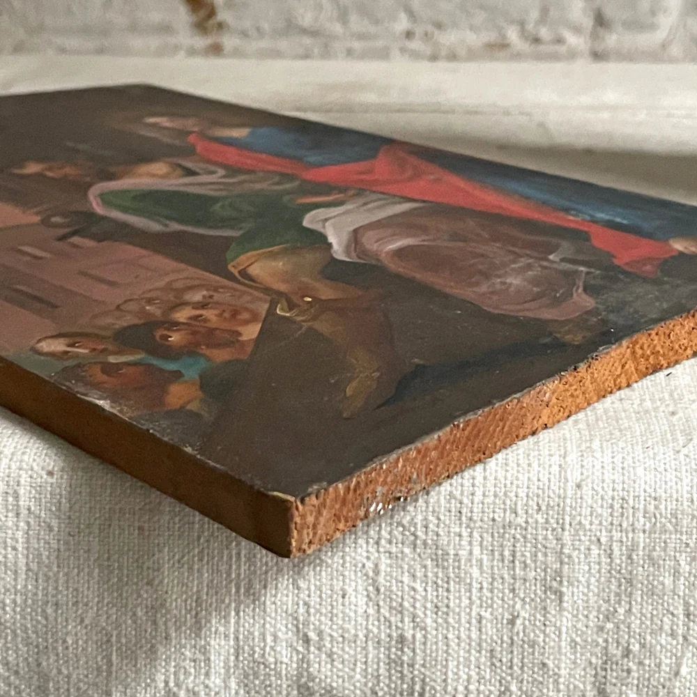 Antique Religious Painting - Image 3