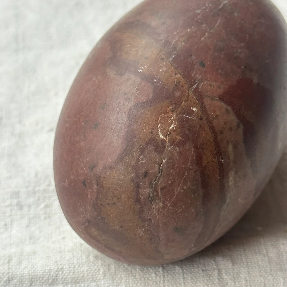 Small Antique Shiva Lingam Stone - Image 2