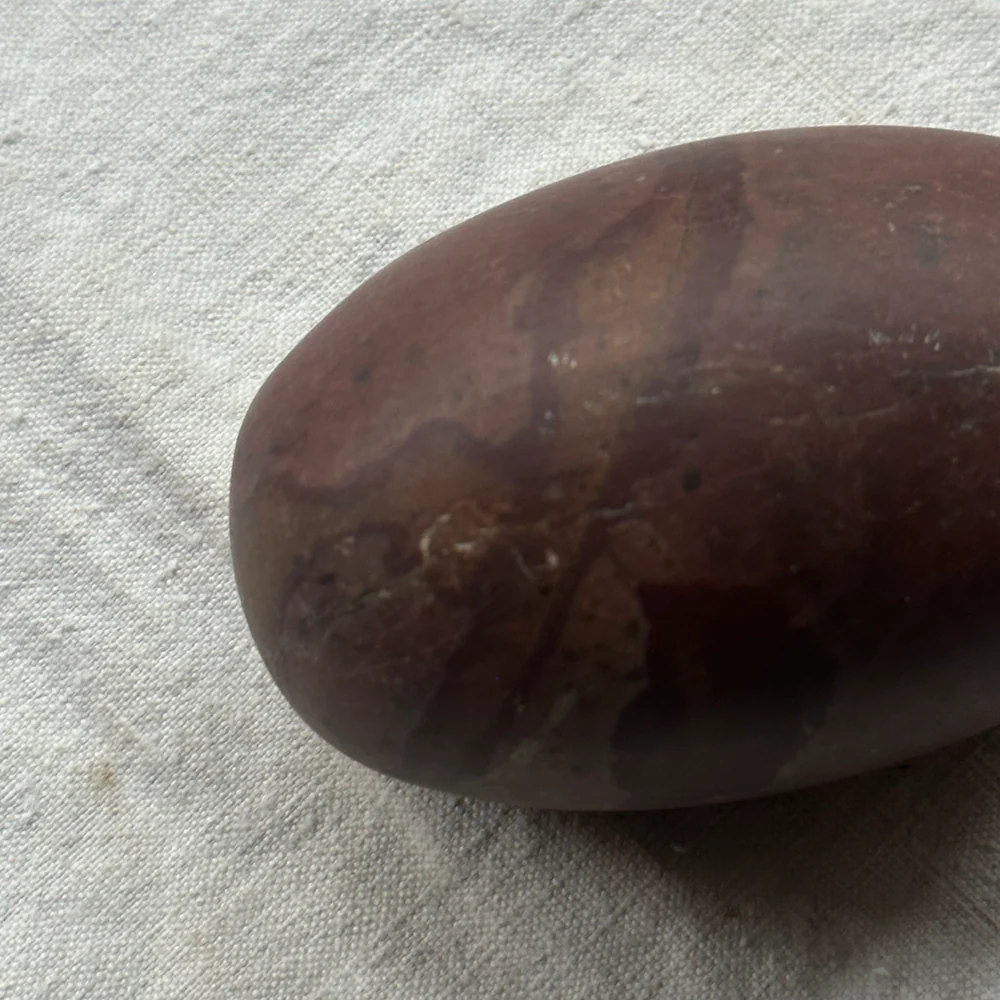 Small Antique Shiva Lingam Stone - Image 3