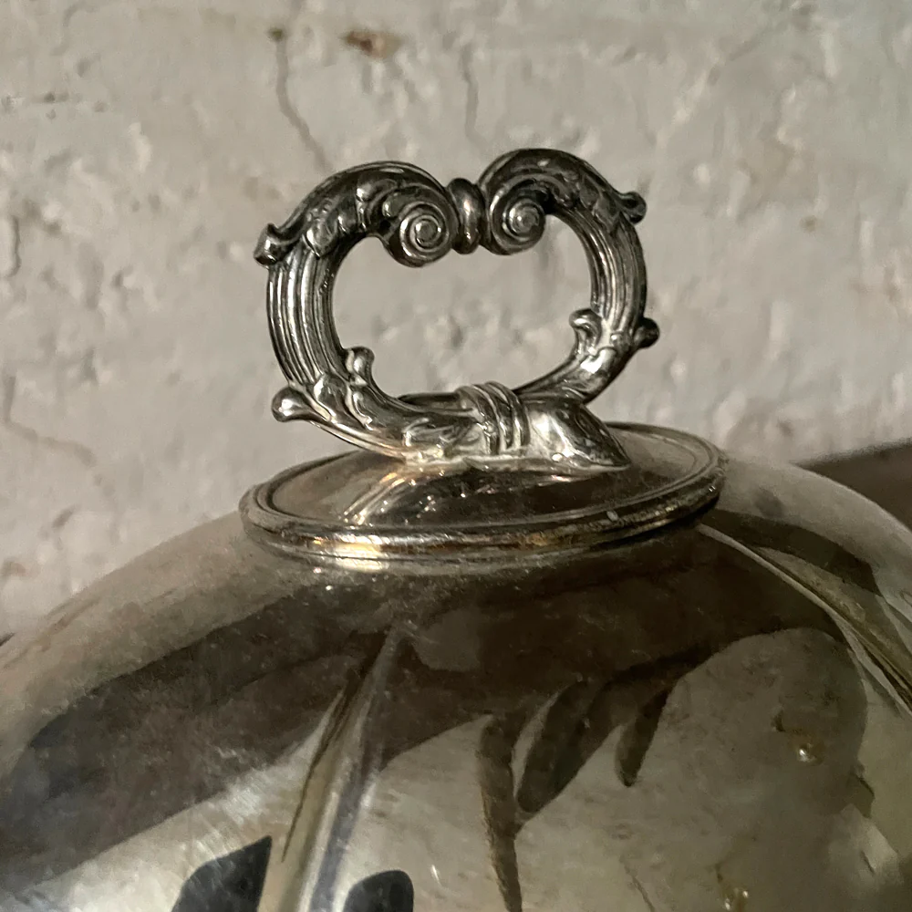 Antique Silver Plated Swedish Food Dome (No. 2) - Image 2