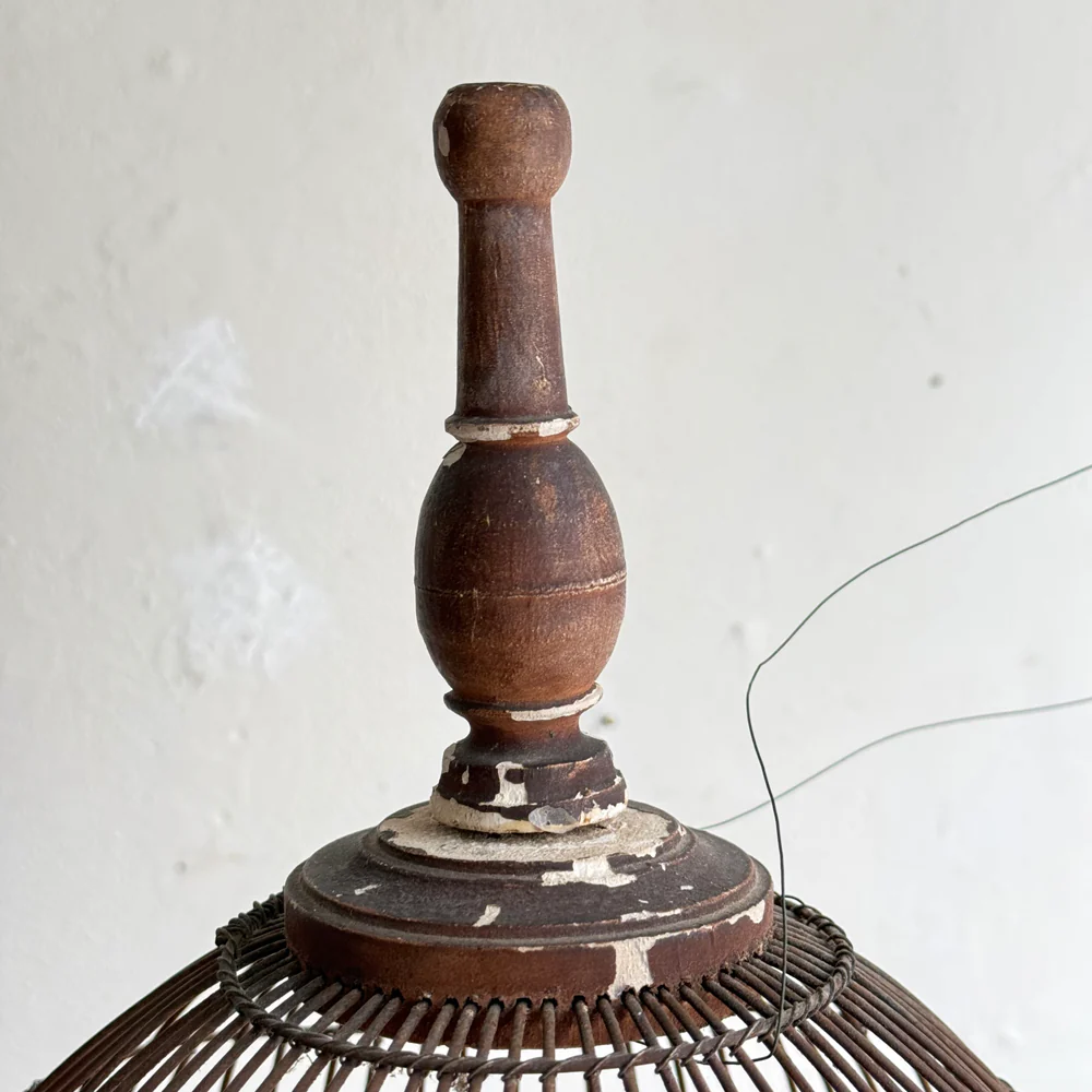Antique Victorian Dome Top Bird Cage - Image 10