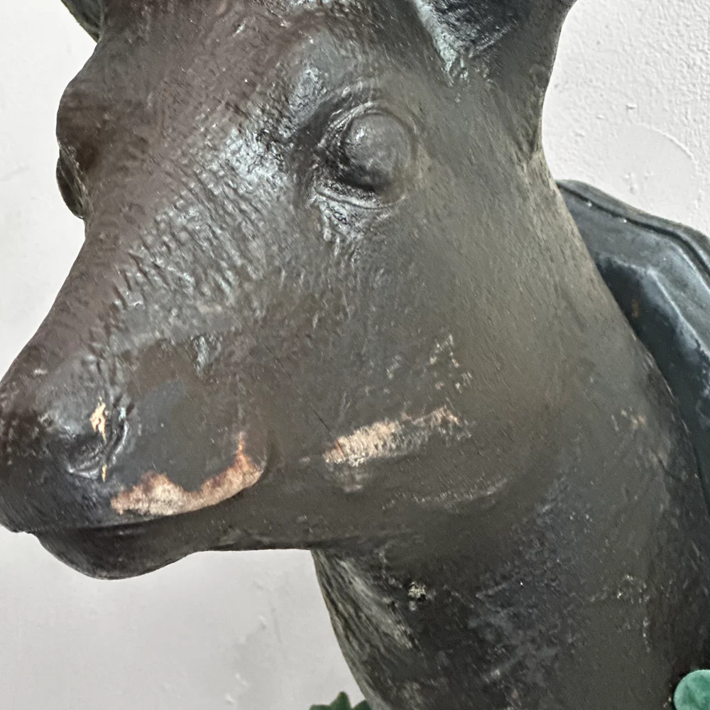 Black Forest Carved Deer (#547) - Image 4
