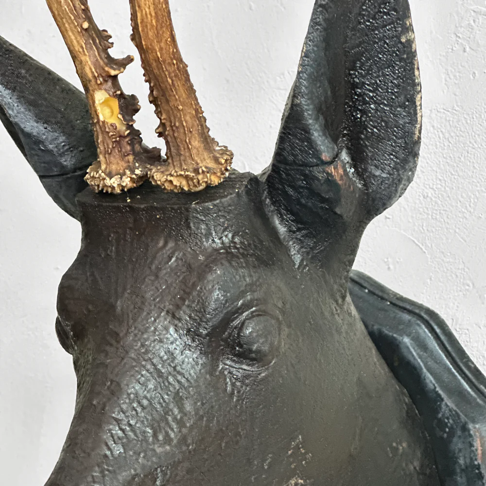 Black Forest Carved Deer (#547) - Image 5