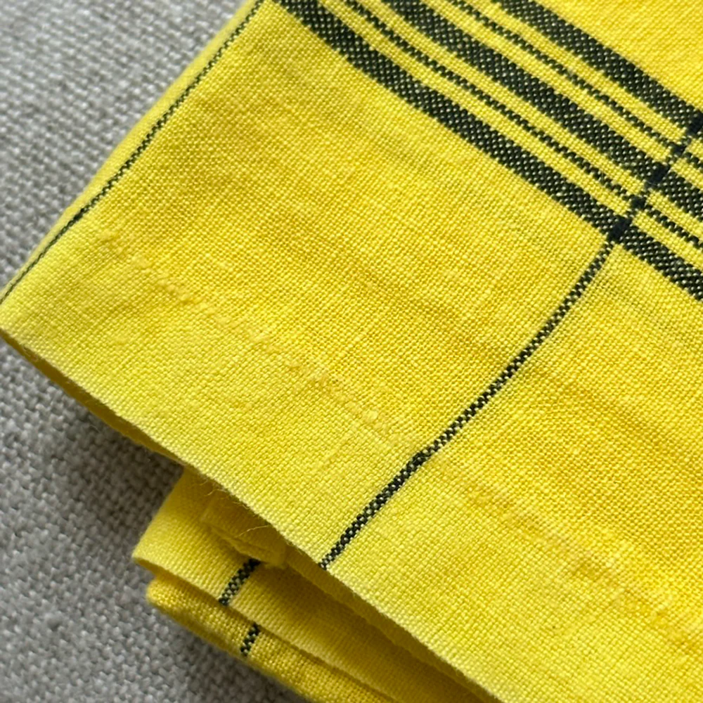 Charvet Editions Linen Bistro Tea Towel in Acapulco - Image 2