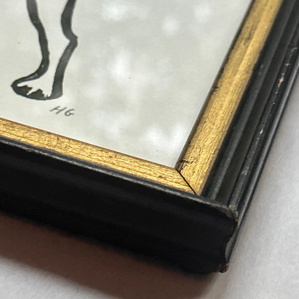 "Chihuahua" in a Vintage Frame - Image 2