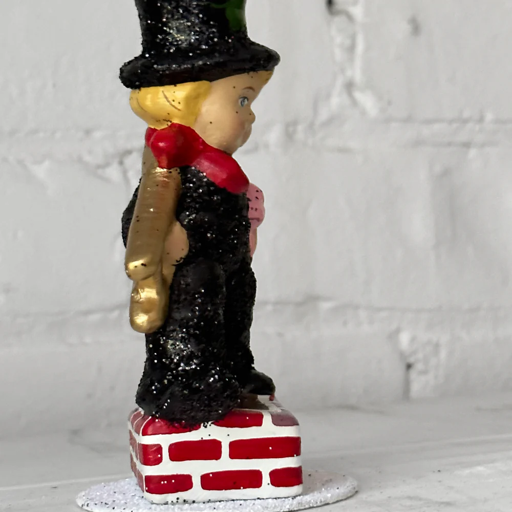 Glitter Chimney Sweeper w Clover Leaf - Image 3