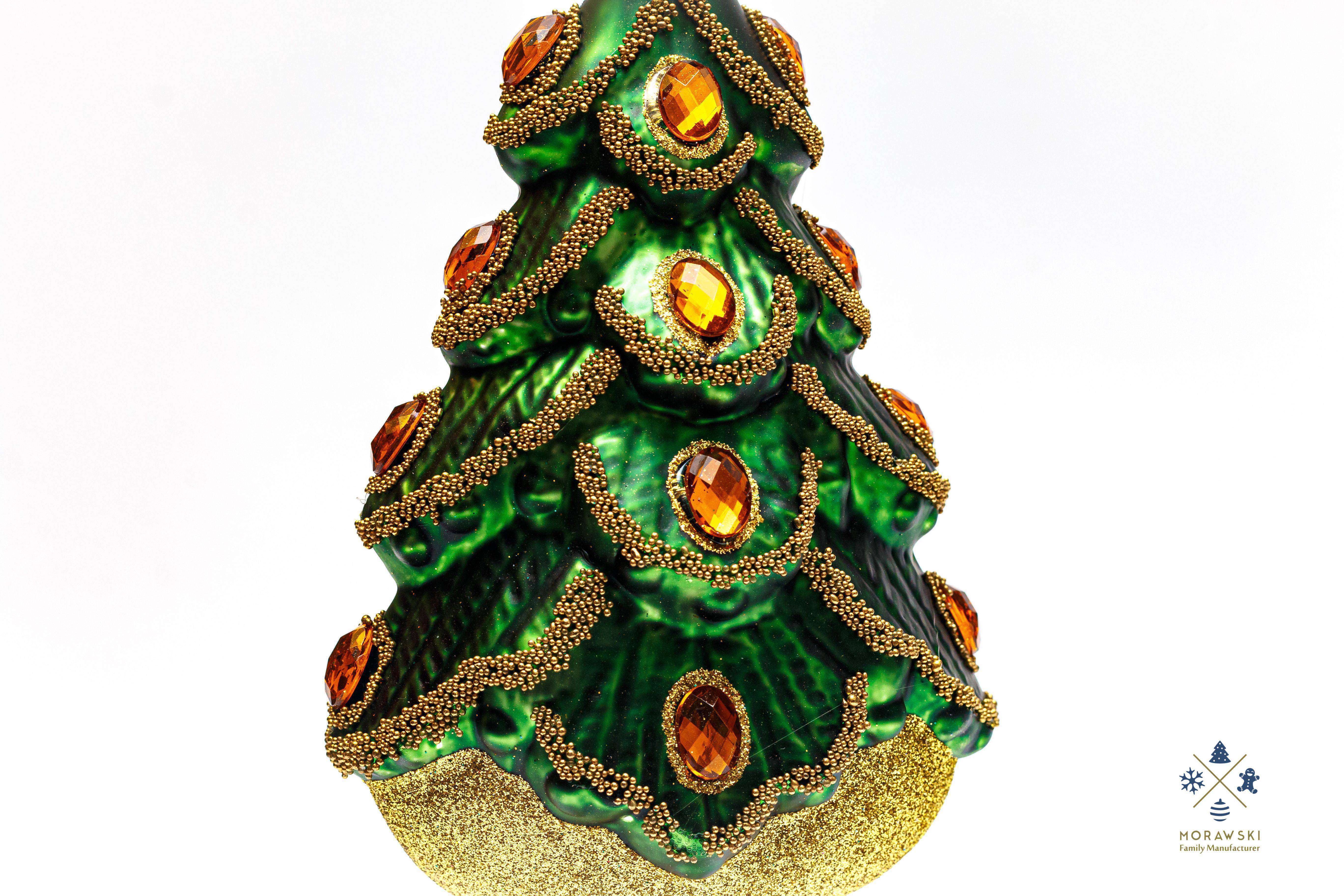 Jeweled Christmas Tree Finial Tree Topper - Image 2