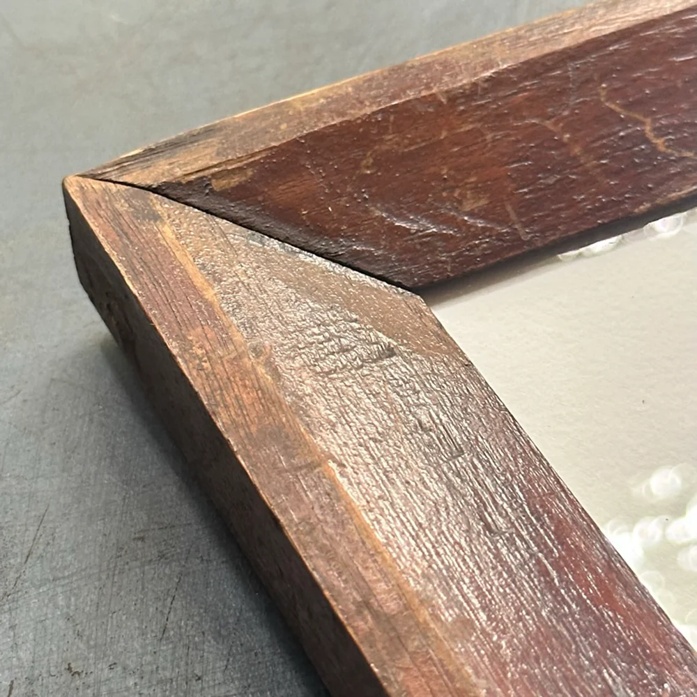 "Corkscrew" in an Antique Frame - Image 2