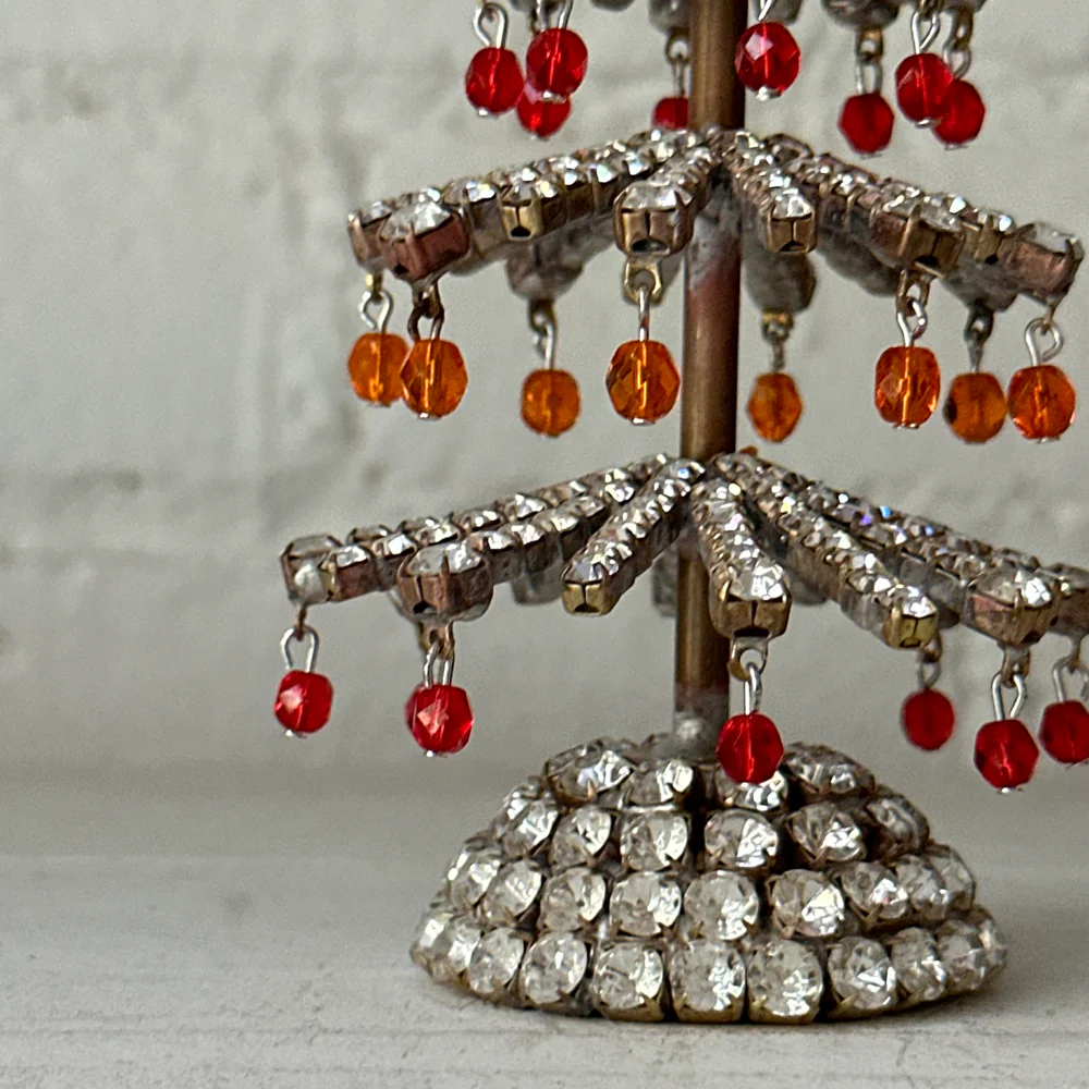 Crystal Jeweled 3D Tree with Beads - Image 2