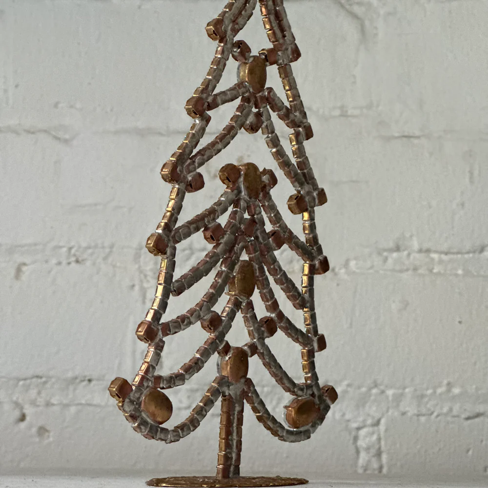 Crystal Jeweled Tree in Blue & Rose - Image 4