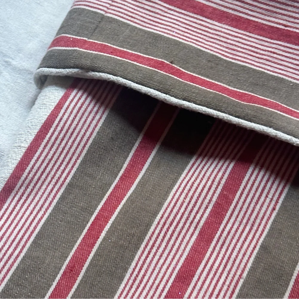 Custom 19th Century French Ticking Stocking - Image 2
