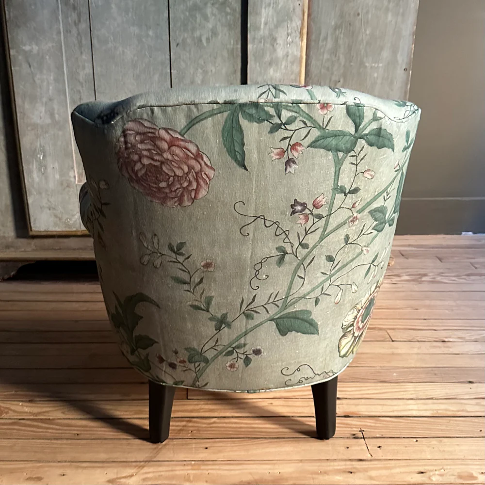 Custom Baronet Chair in Pierre Frey Le Paravent Chinois Fabric - Image 2