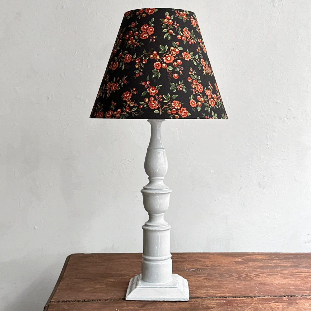 Custom Décors Barbares Lampshade in Serafane Black - Image 3