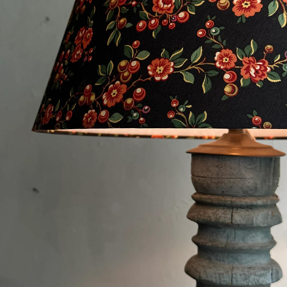 Custom Décors Barbares Lampshade in Serafane Black - Image 9