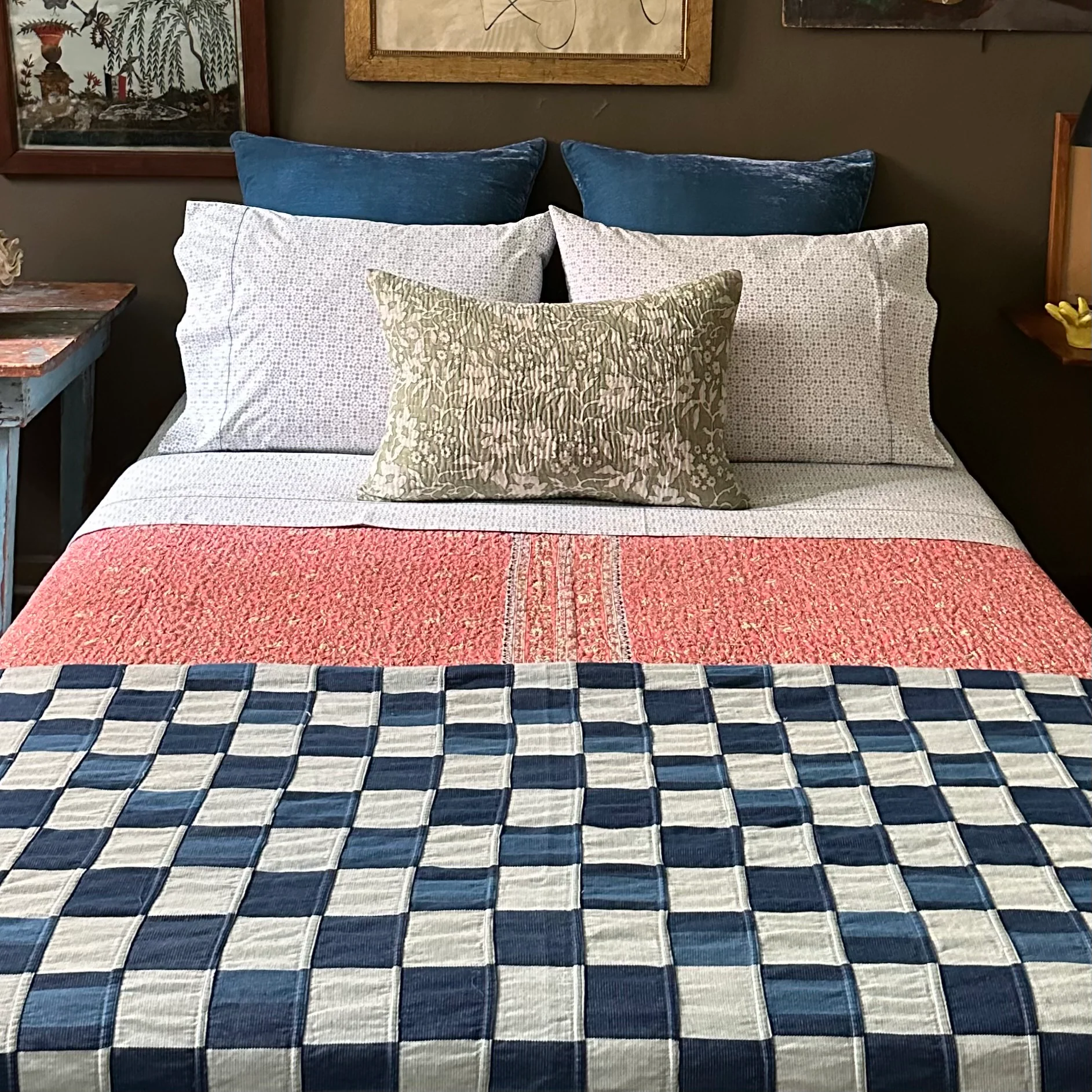 Custom Indigo Bedcover - Image 7