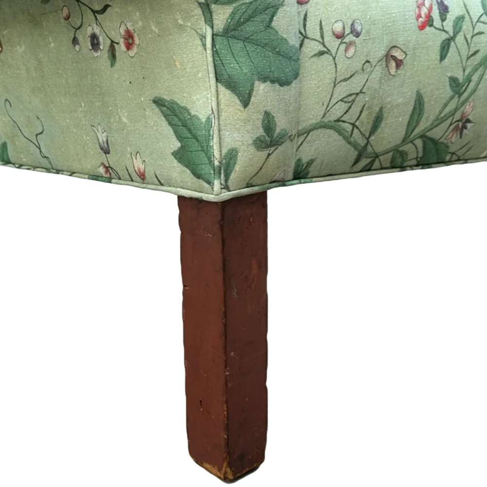 19th Century Teddy Sofa in Pierre Frey Le Paravent Chinois Fabric - Image 3