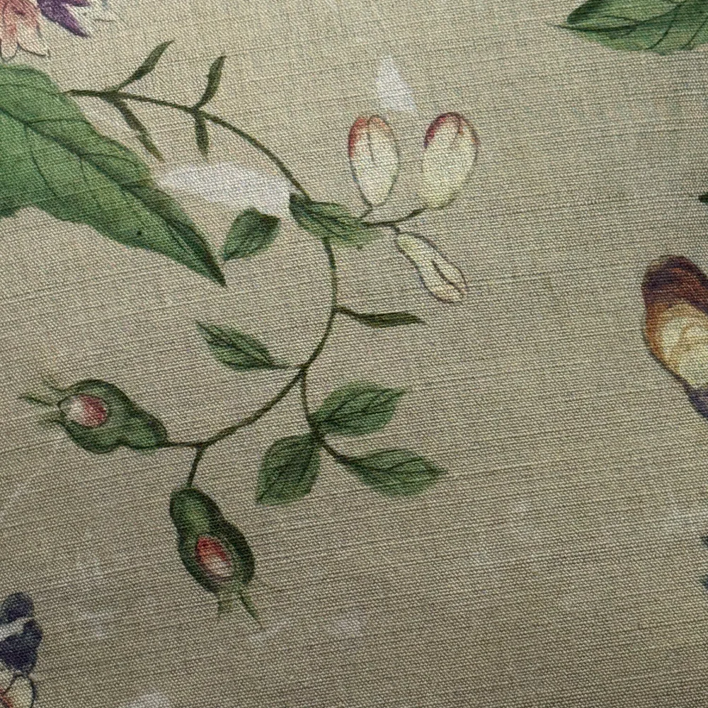 Custom John Derian for Pierre Frey "Le Paravent Chinois" Pillow in "Chantilly Cream" (#17) - Image 8