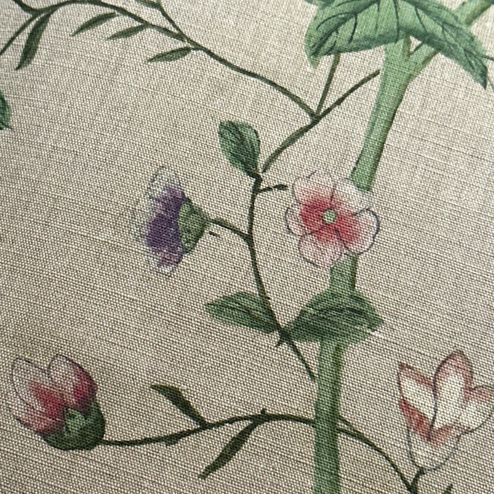 Custom John Derian for Pierre Frey "Le Paravent Chinois" Pillow in "Chantilly Cream" (#15) - Image 3
