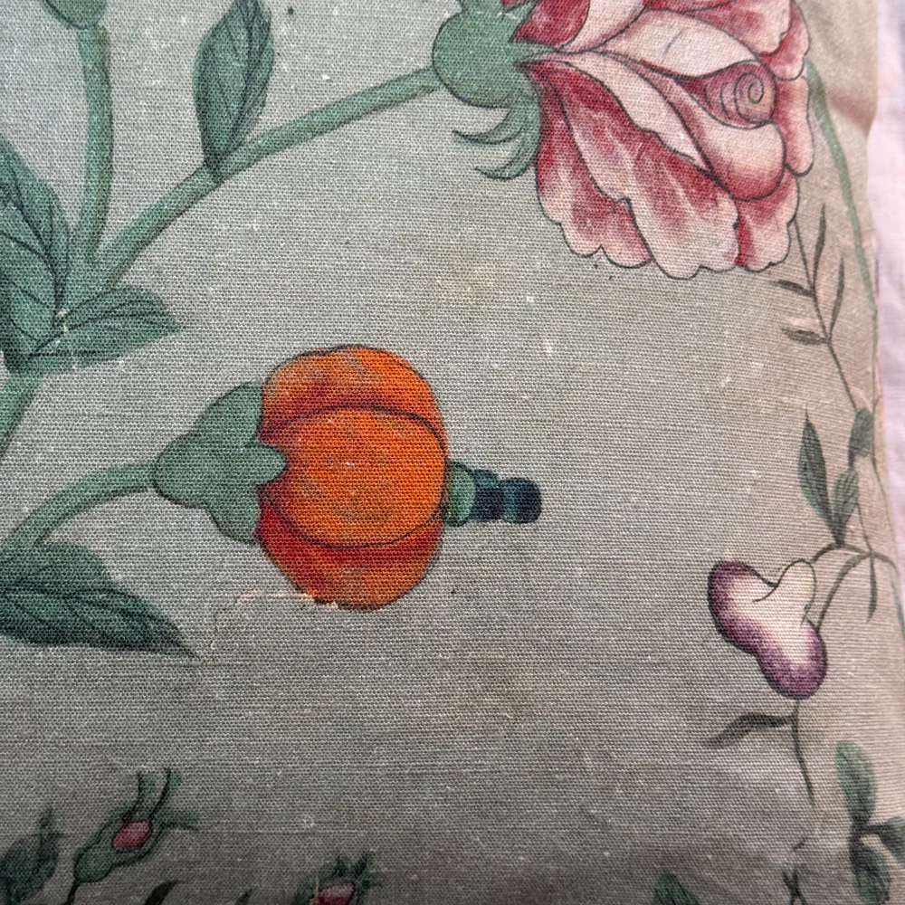 Custom John Derian for Pierre Frey "Le Paravent Chinois" Pillow in Original Green (#25) - Image 3
