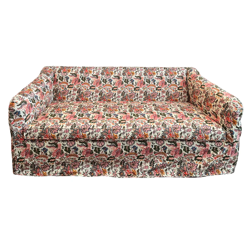 Custom John Derian x Jeanette Farrier "Une Perse" Cove Sofa Slipcover - Image 2