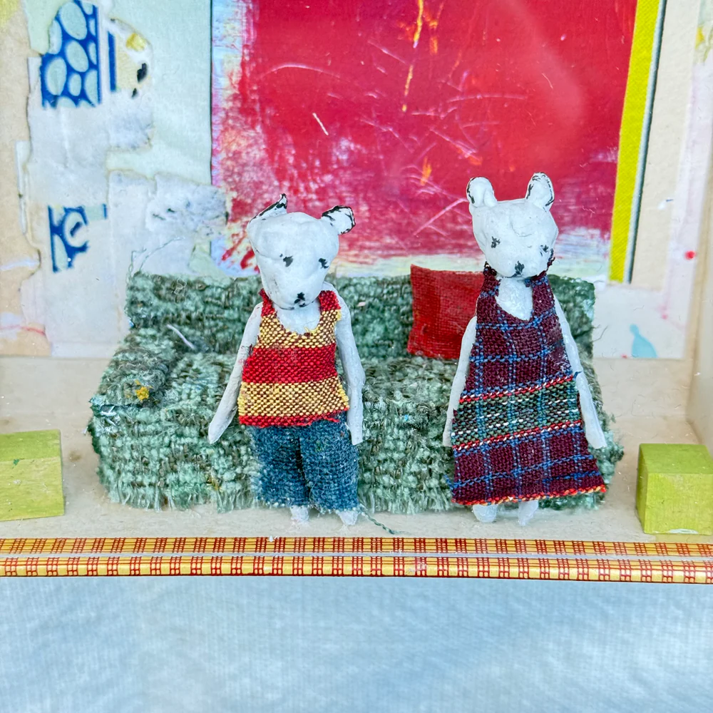 "Dear Friends" Assemblage - Image 2