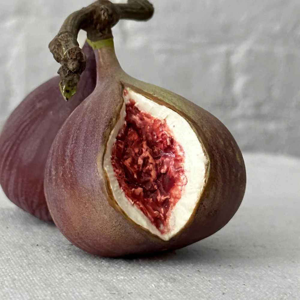 Double Porcelain Figs - Image 3