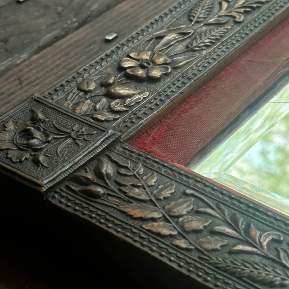 Early 20th Century American 12" H Arts & Crafts Mirror - Image 5